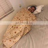 Mexican Tortilla Super Soft 260gsm Flannel Burritos Taco Blanket Burritos Round Wrap Blanket thumbnail-4