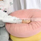 Super Soft Suede Floor Pillows 3 Denier Feather Like Polyester Filling Floor Cushion Seat Round Decorative Throw Pillow thumbnail-4