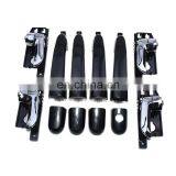 8PCS Exterior Inner Door Handle Front Rear Left Right for Kia Sportage 05-10