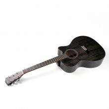 LS-130TBK Acoustic Guitar Black Color 40 Inch Guitar Factory Wholesale OEM High Quality Guitar With Cheap Price thumbnail-1
