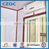 Upvc White Sliding Windows, High Quality Single Glass Sliding Window