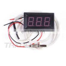 0~800C K-type M6 Screw Thermocouple 12V Temperature Meter Car Monitor Meter Thermograph