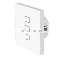 EU/UK Standard TC3 Wireless Smart Radio Frequency Remote Switch 3 Gang, Mobile Phone Remote Control Supports Alexa Voice Control