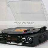 3 Speed Stereo Turntable With Built in Speakers and Belt Driven Motor System thumbnail-5