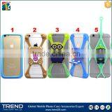 for Apple Iphone Hanging Neck Silicone Bumper Case, Mobile Phone Case With Popular 3d Images thumbnail-3