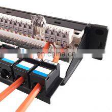 MT-4024 19 Inch Type 24 Port Cat6 Cat5e LED Patch Panel thumbnail-3