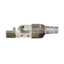 MT-5057 8P8C Connector Hot Sale CAT.6A CAT.7 CAT.8 STP RJ45 Modular Plug Toolless Type