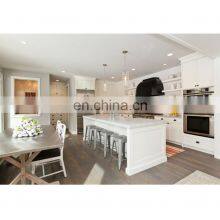Modern Latest Design Black and White Farmhouse Shaker Best Wood Custom Kitchen Cabinet for Sale thumbnail-4