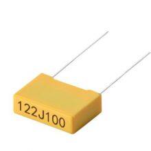 CL71 Capacitor CL23B Box-Shaped Film Capacitor 0.0012UFJ100V 0.12NF 122J100V Taping Type