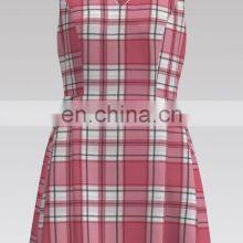 China Made Polyester Rayon TR Yarn Dyed Plaid for Dress and Skirt thumbnail-5