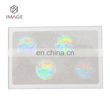 Clear Self Adhesive Holographic Overlay for ID Card, Easy to Apply and Strong Hold thumbnail-4