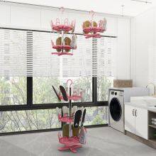 Rotary Floor Type Multi - Purpose Shoe Rack Outdoor Balcony Household Hanging Air - Drying Shoe Rack thumbnail-2