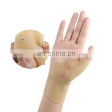 Rubber Silicone Wrist Support Brace Thumb Hole for Hand MagneticTherapy Arthritis Compress Pain Relief Gloves thumbnail-3