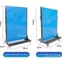 Vente directe de la usine - Étagère en matériaux de quincaillerie - Organisateur à panneau de clouage industriel à 3 étages thumbnail-1