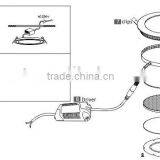 Factory Price Thin Led Panel Lights No Flicker Recessed Ceiling Light Led Panel thumbnail-2