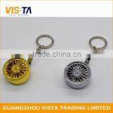 Factory Supply Hot Sale Wheel Metal Key Chain thumbnail-2