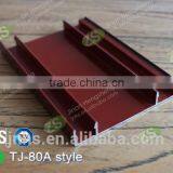 Brushed Silvered Washable Aluminum Waterproof Wall Skirting Board thumbnail-3