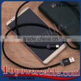 For Samsung S6 Premium Genuine Leather Charging Cable For Android thumbnail-4