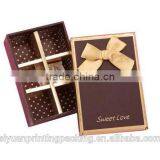Good Quality New Arrival Empty Cardboard Candy Chocolate Boxes