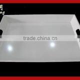 White Melamine Basket Tray