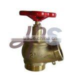 Brass Landing Hose Fire Valve With 30 Degree Outlet thumbnail-1