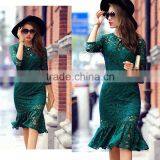 Hot Sales Summer Metal Waist Style Women Belts Vintage Elastic Leaf Design thumbnail-5