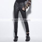 PK-071 New Arrivals Unique Design Bark Pattern Straps Tight Pants With Pockets thumbnail-2