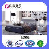 OGAHOME B0508 Fabric Bed Gas Lift up Double King Size Bed tv in Foot Baord thumbnail-3