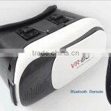 3D VR Glasses virtual reality headset print oem custom logo bluetooth remote all phones Series within 4.0-6.5 inches