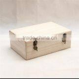 Factory Price Empty Raw Wood Gift Box thumbnail-5
