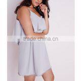 Plus Size Frill Detail Strappy Dress thumbnail-5