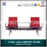 Wholesale Furniture PU Waiting Chair 2 Seater with Table SJ9062