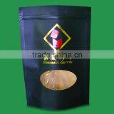 Clear Window Green Printed Perfect Brown Durable Paper Ziplock Bag for Food (100) thumbnail-6