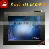 2013 Hot 8"10"12.1"Small Embedded Industrial Touch Pc All In One Panel Pc