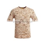 Quality choice 100% cotton digital desert military camouflage t-shirt