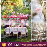 Hardware Furniture Aluminum Gold Wholesale Metal Wedding Tiffany Chair