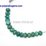 Amazonite Hand Made 10*14 mm Faceted Oval Shape, 6" Strand Length 100% Natural Gemstones