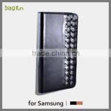 2016 Design Phone Cover Weave Leather Phone Case for IPhone 6s Plus Slot Card Case thumbnail-1