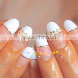 Gold & Silver Mini Metal Half Round Nail Art Studs ZX:CNS12 thumbnail-3