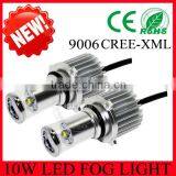 Double Colors Fog Light Bulbs Crees Chip 10w Led Foglight Led for Cars