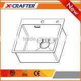 Promotional Fashion Furniture 4mm Single Bowl Brushed Surface Treatment Stainless Steel Kitchen Sink thumbnail-2