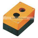 CNGAD BX22 Series Yellow 2-hole Switch Control Box( Control Switch Box,plastic Button Box)( BX22-2Y)