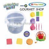 3D Colorful Inked Modeling Play Dough Toys for Children Air Dry Soft Clay Mini Play Dough Set thumbnail-2