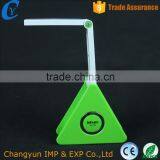 Plastic Charging Direct 14SMD Adjustable Brightness Green Desk Lamp