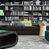 Italian leather 5 seat sofa D-63 E(R)+E(L)