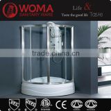 Y601 prefabricated shower enclosure,glass shower enclosure,round shower enclosure