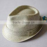 Multiple Colours for Men's Fashion Design Coating Linen Blank Top Hats thumbnail-3