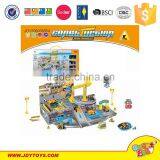 DIY Parking Lot Toys Play Set Intelligent Track Garage For Kids Learning and Playing