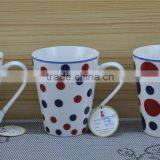 11OZ Black Secret Power Design Full Decal Print Coffee Cups, Shiny Surface New Bone China Mug, KL5109-Y31 thumbnail-6