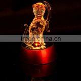 Twelve Chinese Zodiac Signs Clever Monkey Wholesale Crystal Craft Gfit Figurine Furniture thumbnail-6